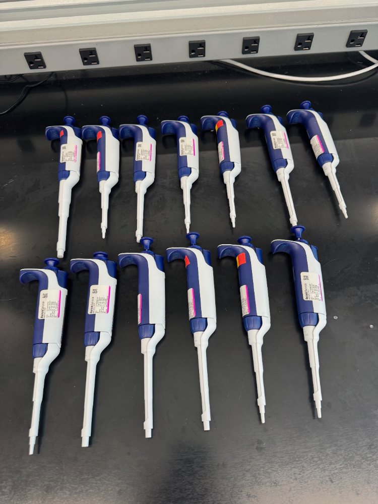 Image of Rainin Pipet-Lite XLS Single Channel Pipettes - Quantity 13
